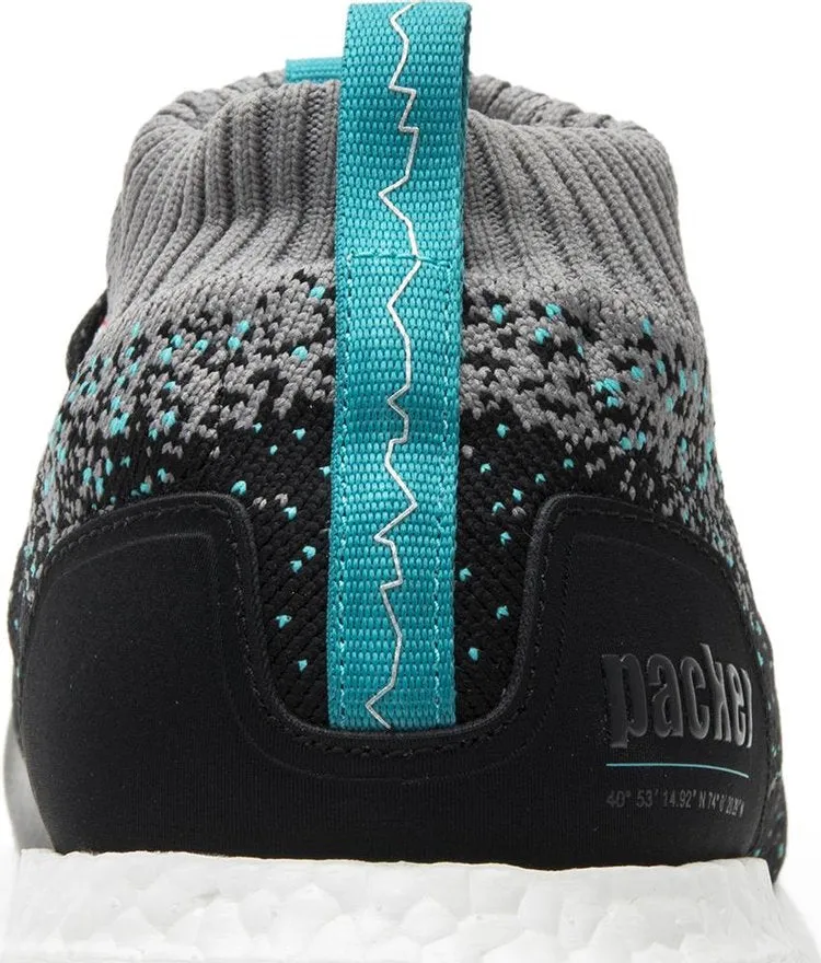 Adidas Solebox x Packer Shoes x UltraBoost Mid 'Core Black Energy Blue', black