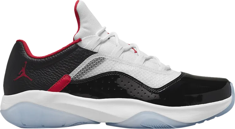 Air Jordan 11 CMFT Low White Black University Red sneakers, white