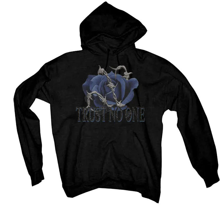 Air Jordan 5 “Georgetown” | illcurrency Black T-Shirt (TRUST NO ONE)