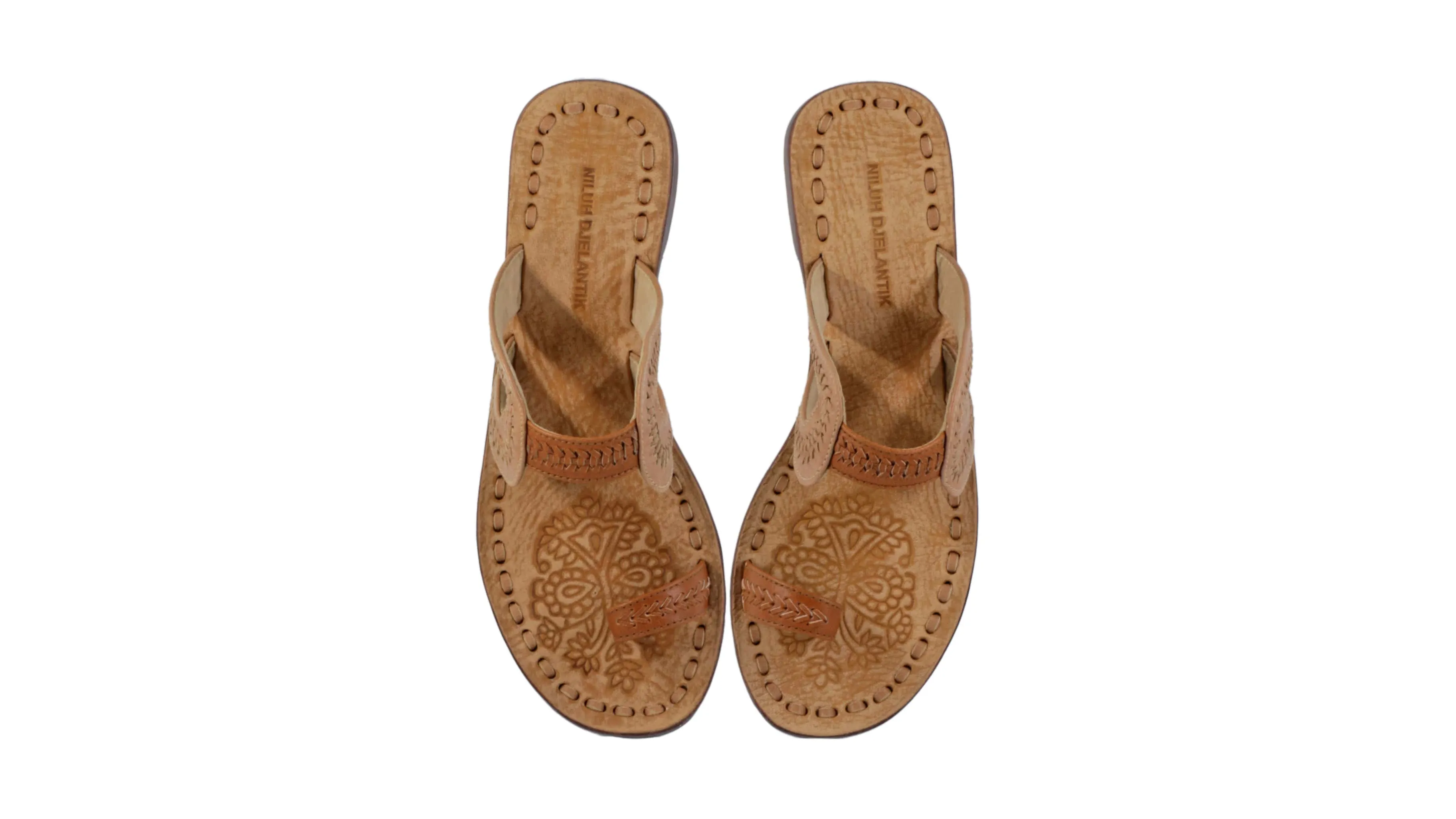 Andy 20mm Flat - Mocca & Brown