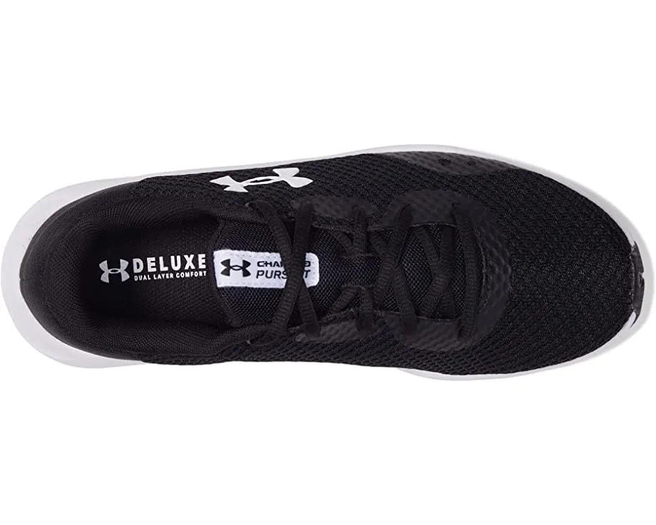 Charged Pursuit 3 Under Armor Sneakers, Black