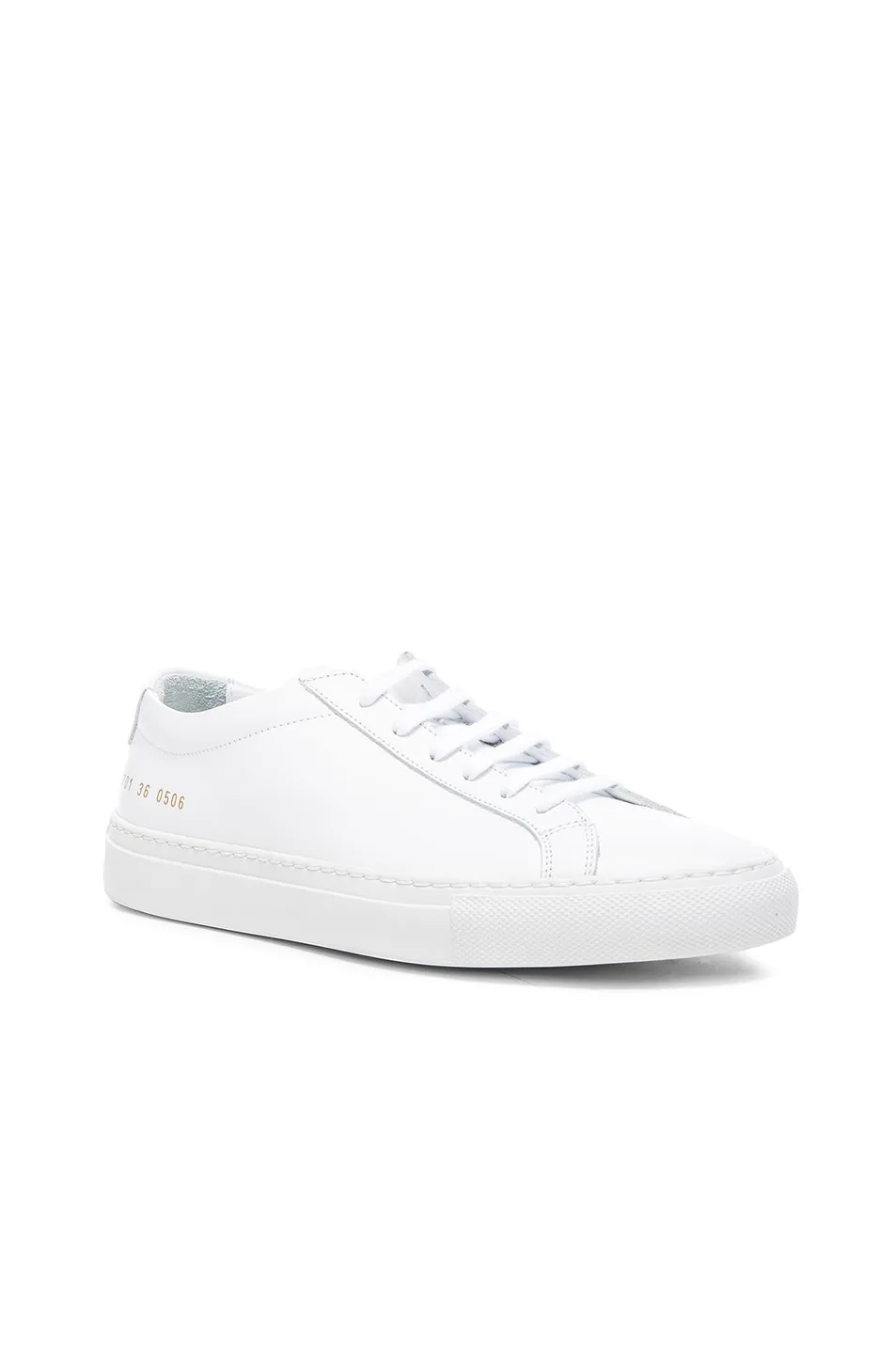 Common Projects Leather Original Achilles Low sneakers, white