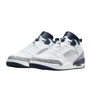 Jordan scarpa sneakers da uomo Spizike Low FQ1759-104 bianco-blu