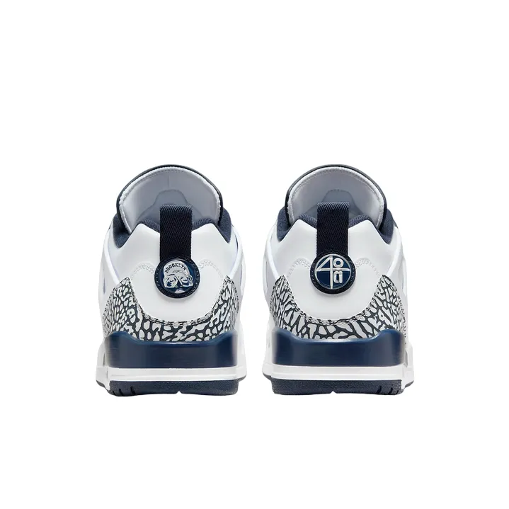 Jordan scarpa sneakers da uomo Spizike Low FQ1759-104 bianco-blu