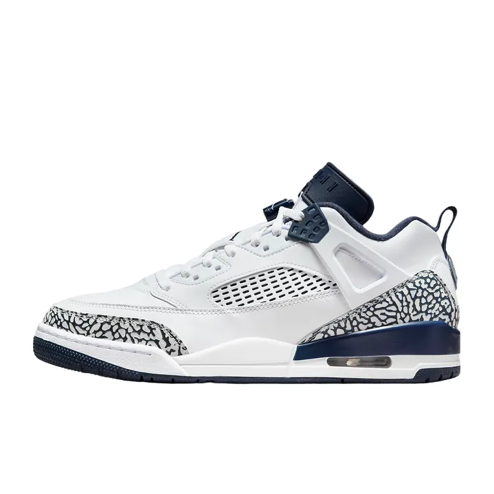 Jordan scarpa sneakers da uomo Spizike Low FQ1759-104 bianco-blu