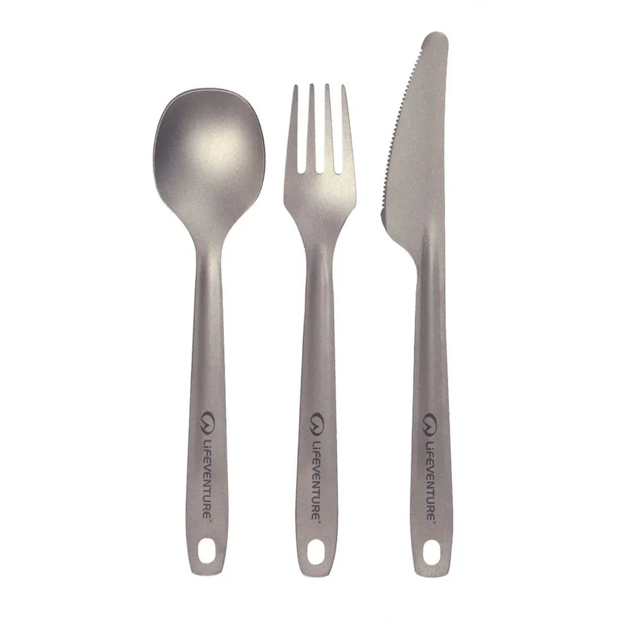 LifeVenture Titanium Cutlery Set