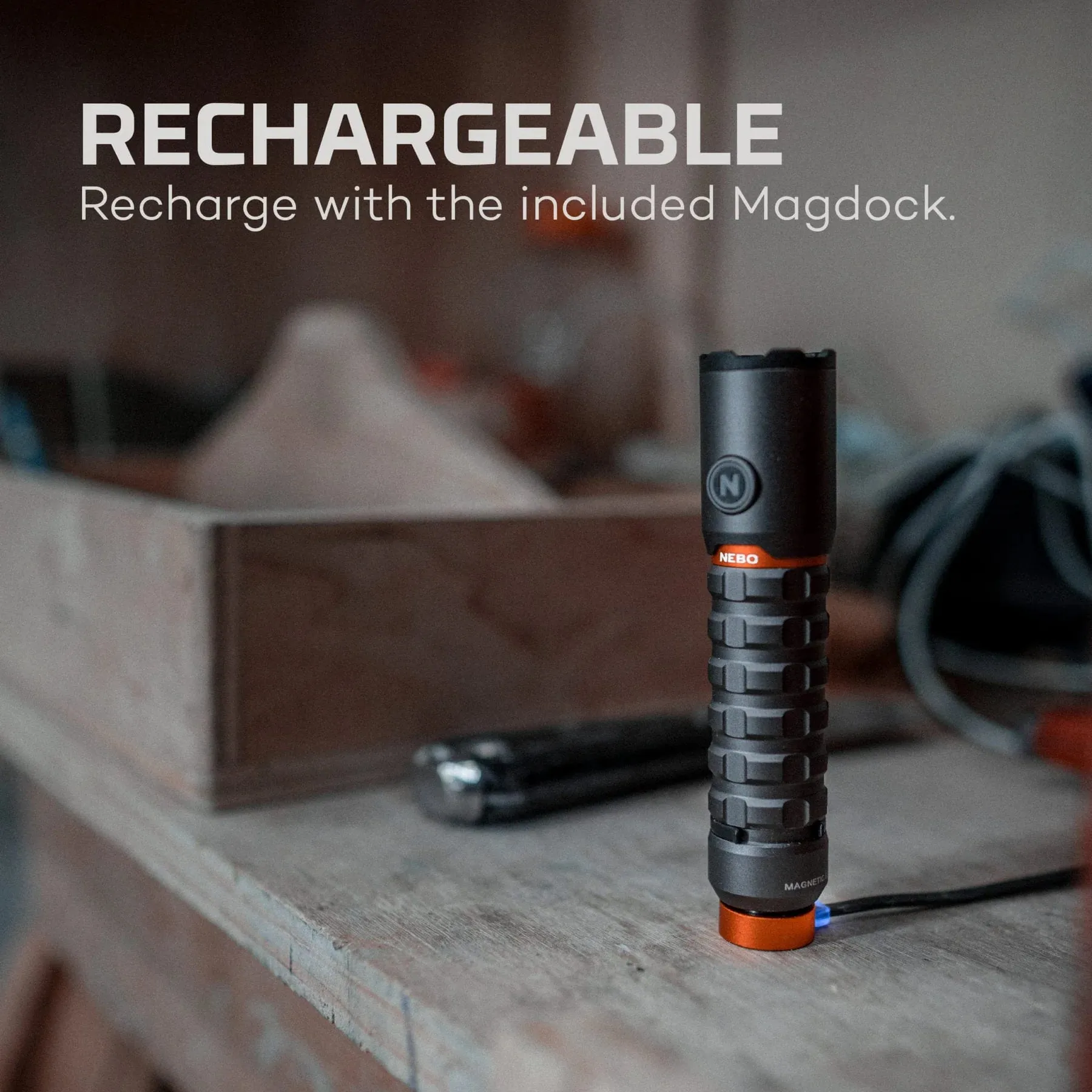 Nebo Torchy 2K 2000 Lumens Rechargeable Torch