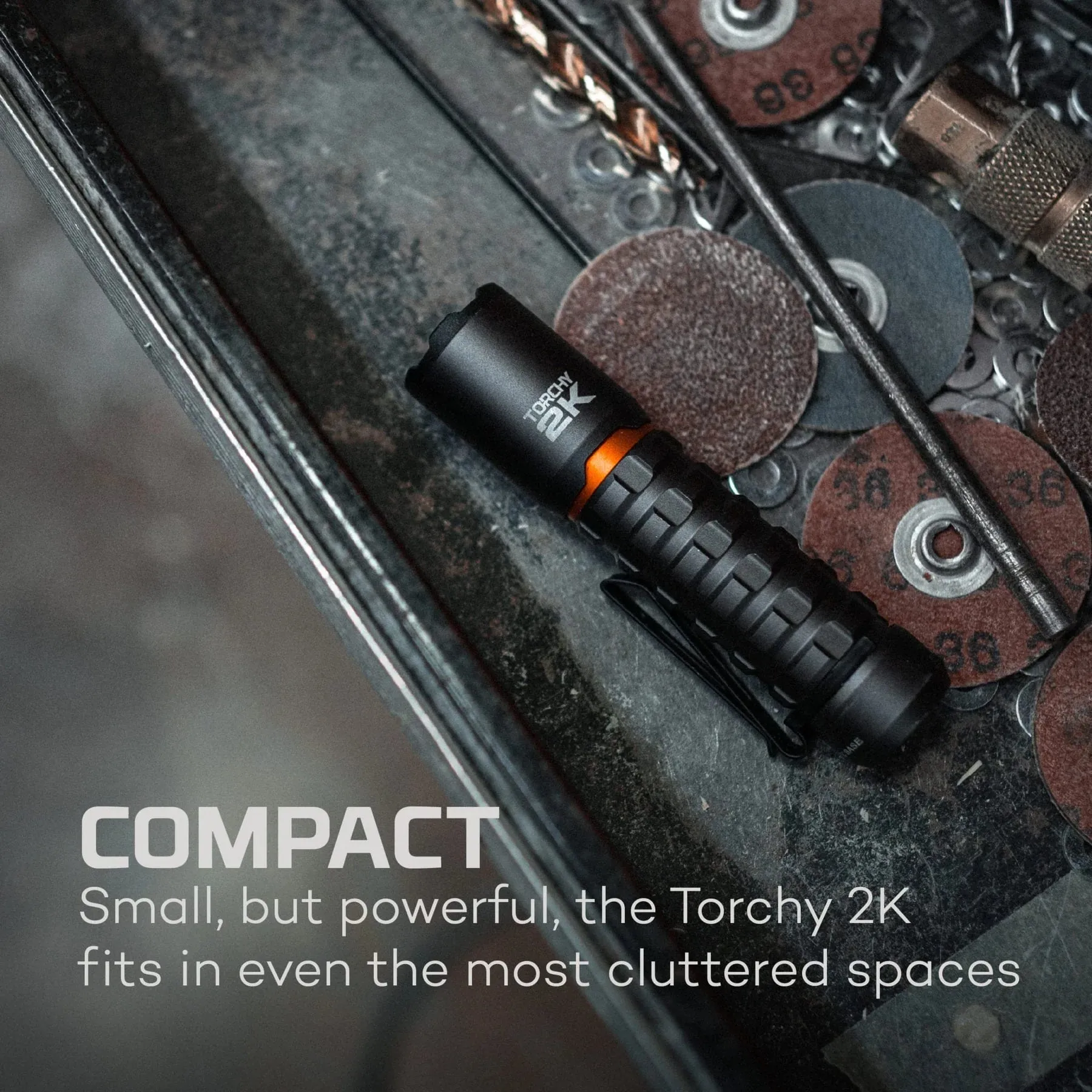 Nebo Torchy 2K 2000 Lumens Rechargeable Torch