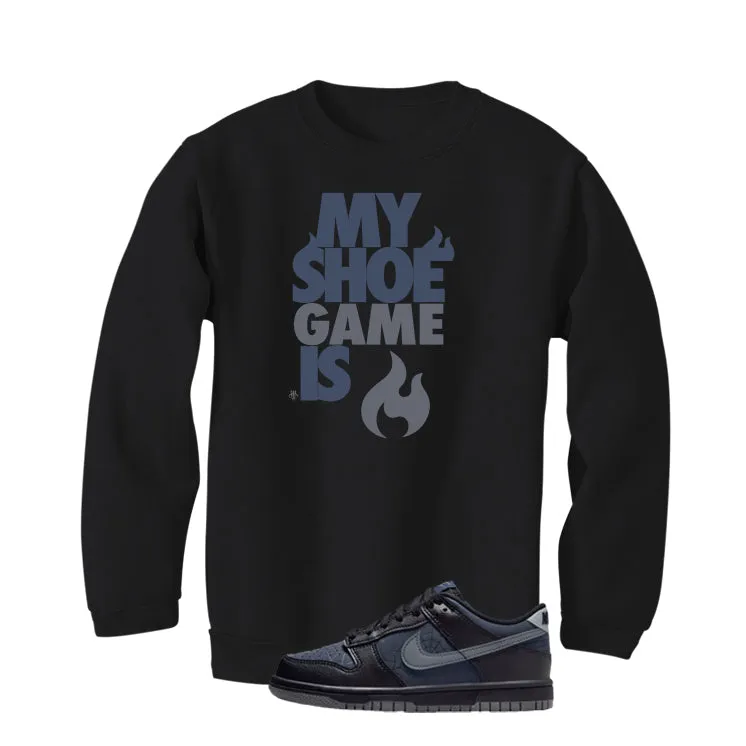 Nike Dunk Low Symbiote Black T-Shirt (My Shoe Game Is)| illcurrency