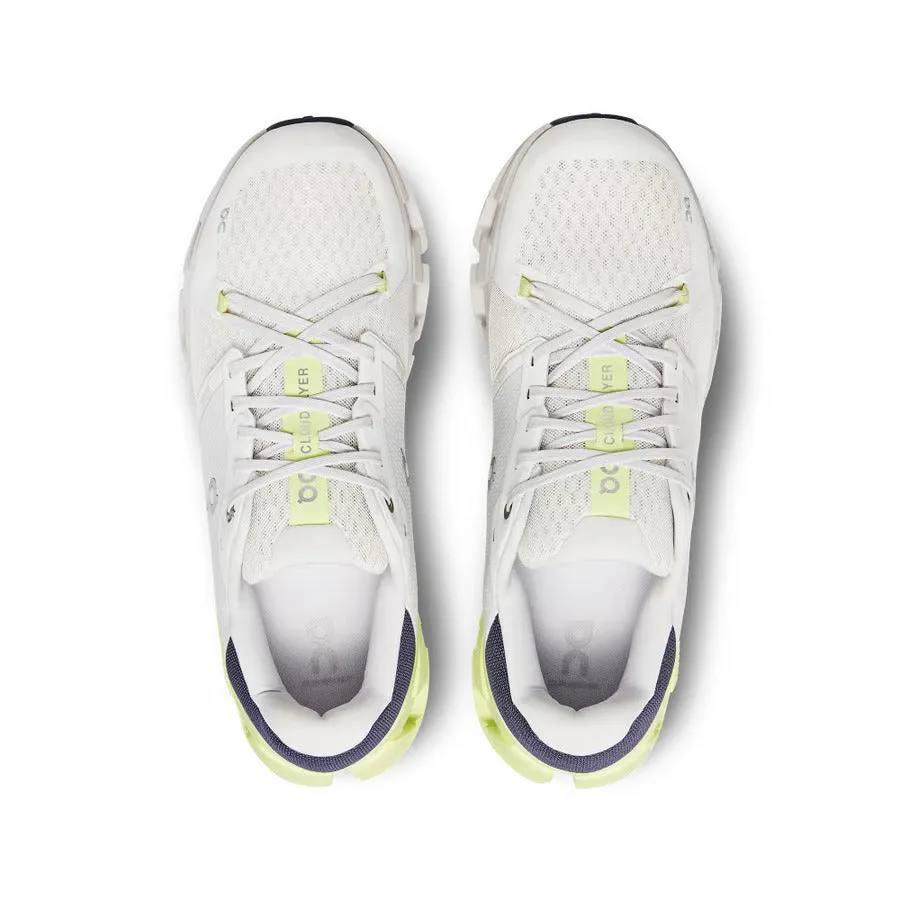 ON Mens Cloudflyer 4 (D) White/Hay