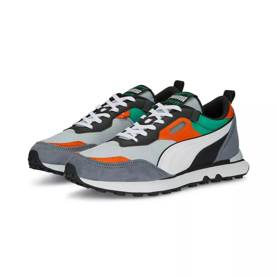 PUMA  RIDER FV FUTURE VINTAGE MEN - PUMA BLACK- CAYENNE PEPPER