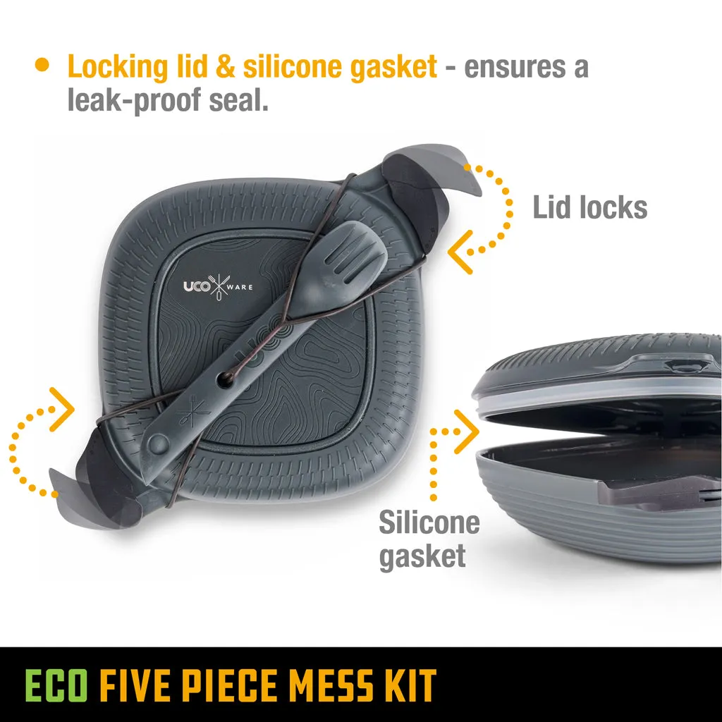 UCO Gear ECO 5 Piece Mess Kit - 100% Recycled Materials