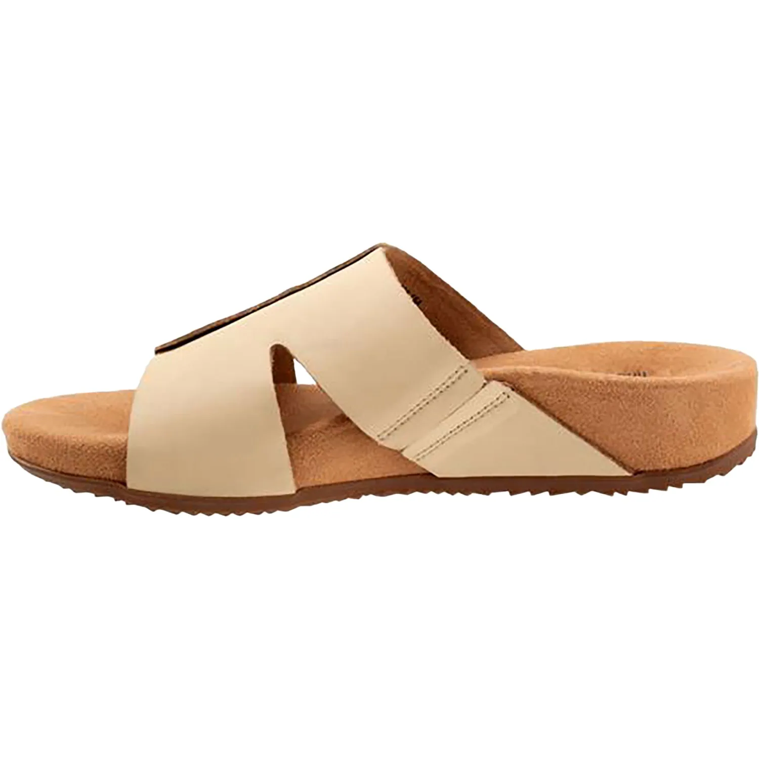 Women's Soft Walk Beverly Beige Leather